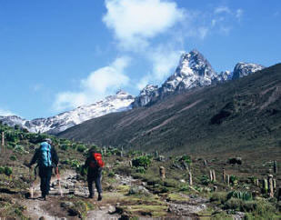Mount Kenya trekking