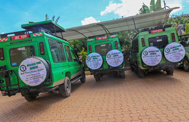 Our Safari vehicles