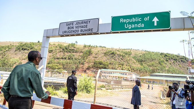 Rwanda Uganda Borders